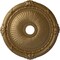 Ekena Millwork Heaton Ceiling Medallion (Fits Canopies up to 6 1/2"), 27 1/2"OD x 3 7/8"ID x 2 1/4"P, Pale Gold CM27HEPAS - alternate 1